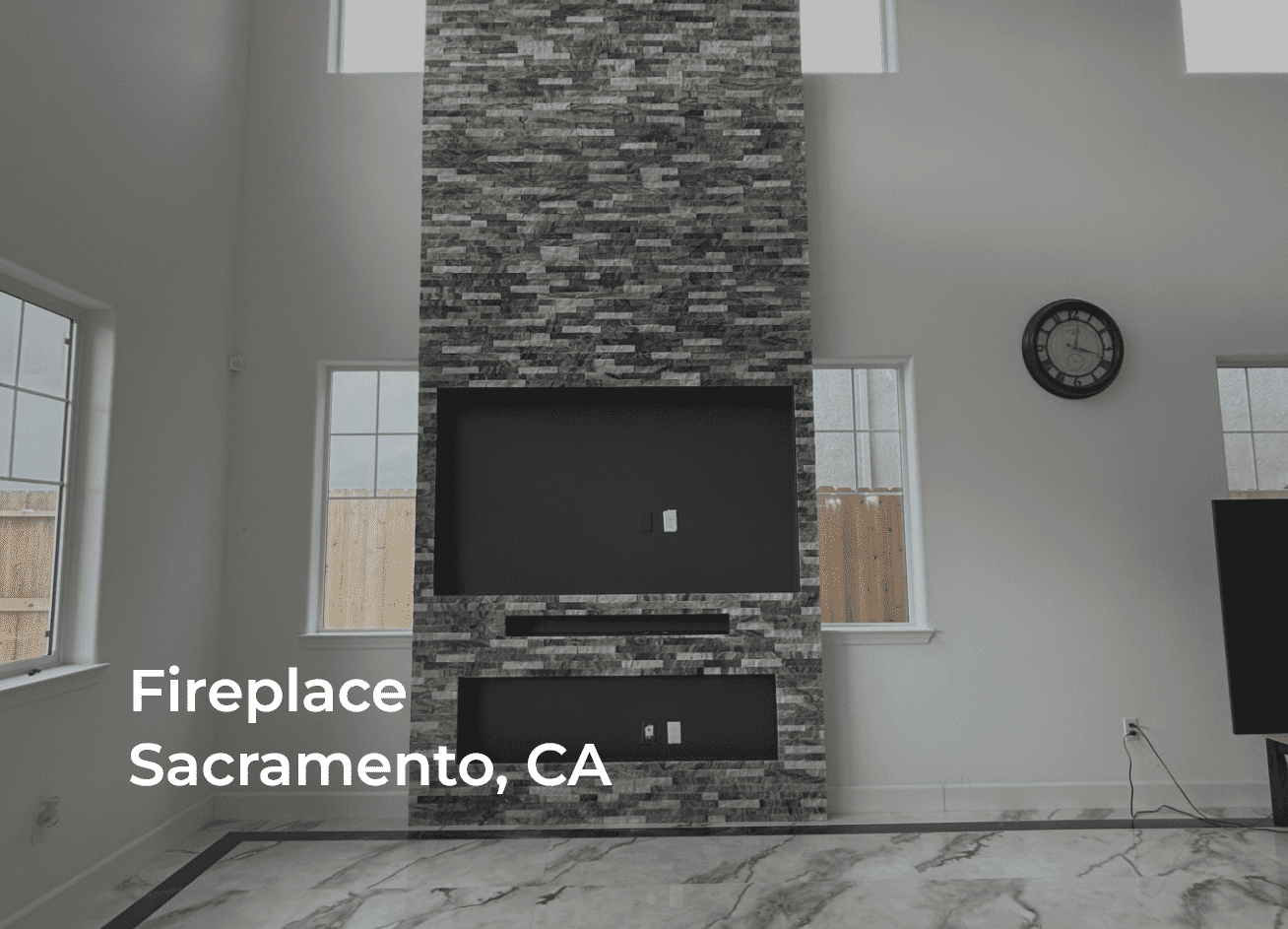 New chimney tile installation project in Sacramento CA